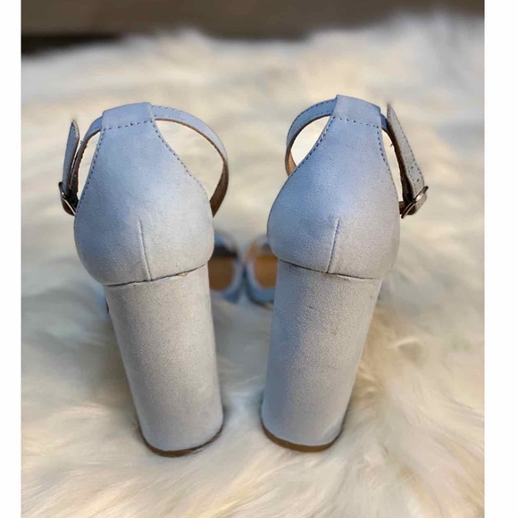 Candies, Chunky heels, Calychee Blue - Picture 2 of 5